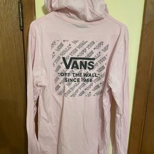 Long sleeve hooded T-shirt